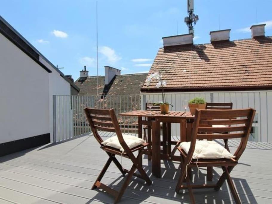 Luxury 2-Floor Rooftop Apartment With Terrace In The City Center Wiedeń Zewnętrze zdjęcie