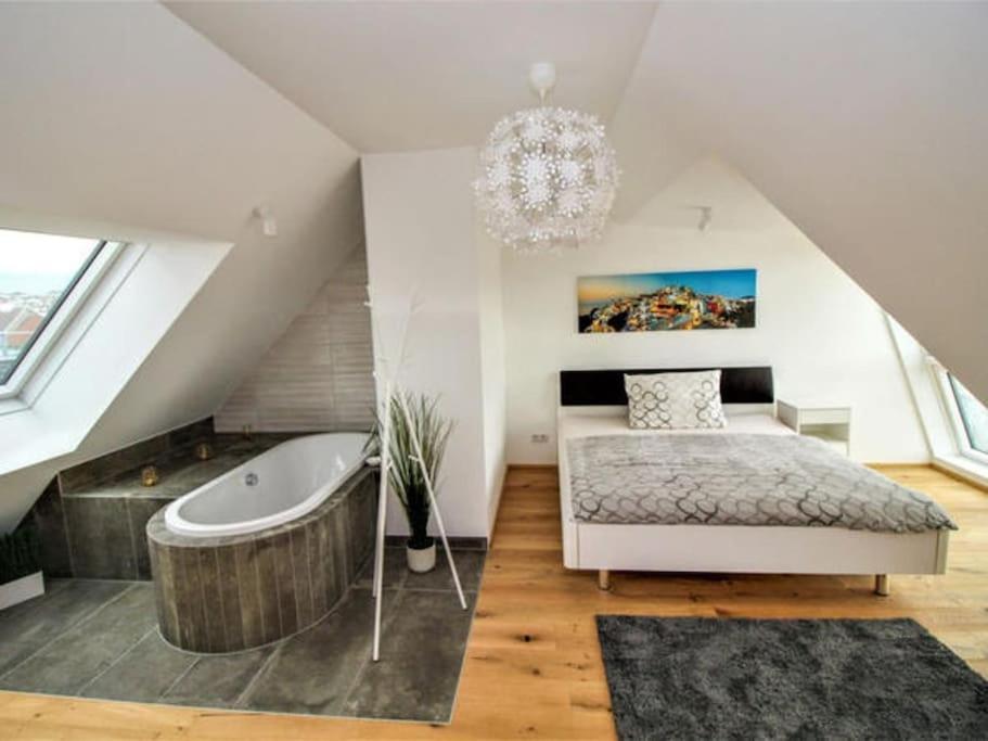 Luxury 2-Floor Rooftop Apartment With Terrace In The City Center Wiedeń Zewnętrze zdjęcie